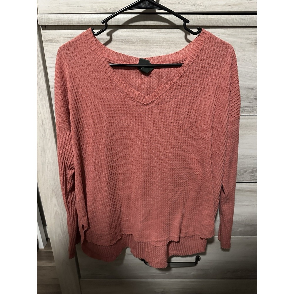 Wild Fable Women's Top Waffle Knit Size Xs